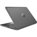 HP Chromebook x360 11 G1 EE 11.6" Touch 8GB 64GB eMMC Celeron® N3350 1.1GHz ChromeOS, Gray (Refurbished)