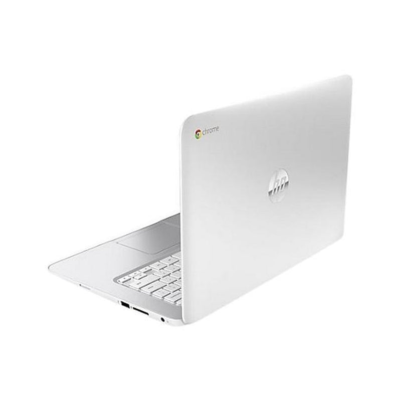 HP Chromebook 14-q010nr 14" 2GB 16GB eMMC Celeron® 2955U 1.4GHz ChromeOS, Snow White (Certified Refurbished)