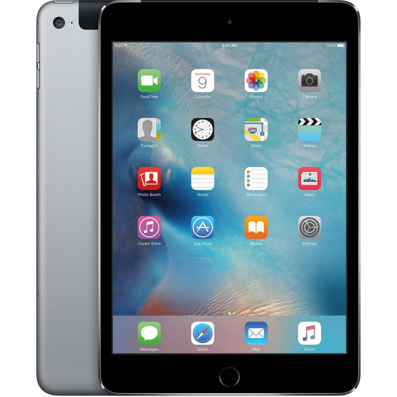 Restored Apple iPad Mini 4 Wi-Fi 128GB Space Gray (Refurbished)