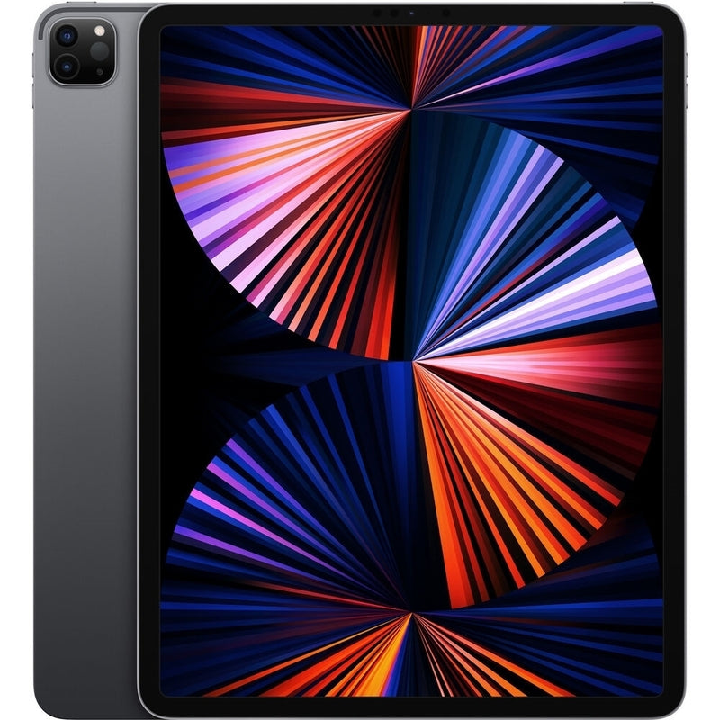Apple iPad Pro MHNR3LL/A 12.9" Tablet 128GB WiFi + 4G LTE Fully Unlocked, Space Gray (Certified Refurbished)