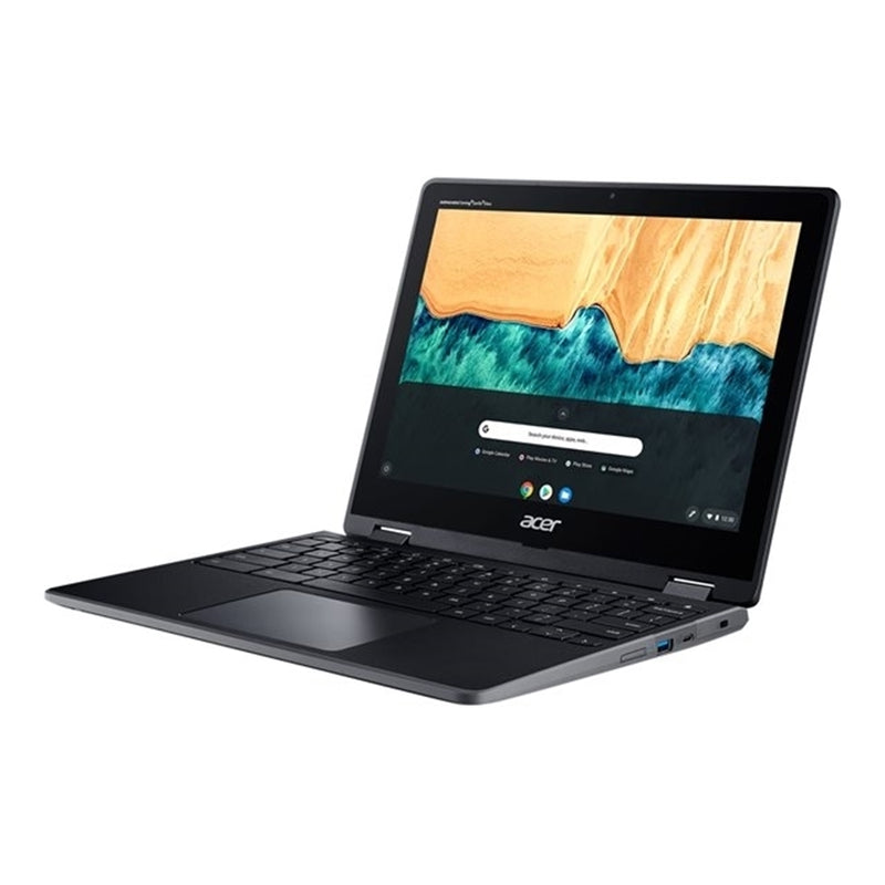 Acer Chromebook Spin 512 R851TN-C3ET 12" Touch 4GB 32GB eMMC Celeron® N4120 1.10GHz ChromeOS, Black (Refurbished)