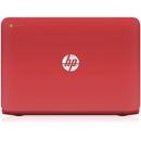 HP Chromebook 14-q049wm Gen 1 14" 4GB 16GB eMMC Celeron® 2955U 1.4GHz ChromeOS, Red (Refurbished)