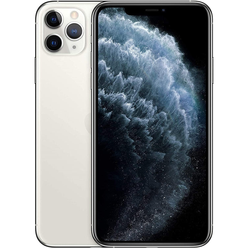 Apple iPhone 11 Pro Max 64GB 6.5" 4G LTE Verizon Only, Silver (Certified Refurbished)