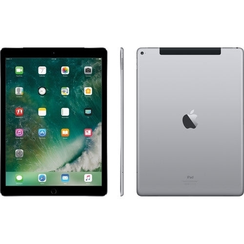 Apple iPad Pro ML3K2LL/A 12.9" Tablet 128GB WiFi + 4G LTE Fully Unlocked, Space Gray (Certified Refurbished)