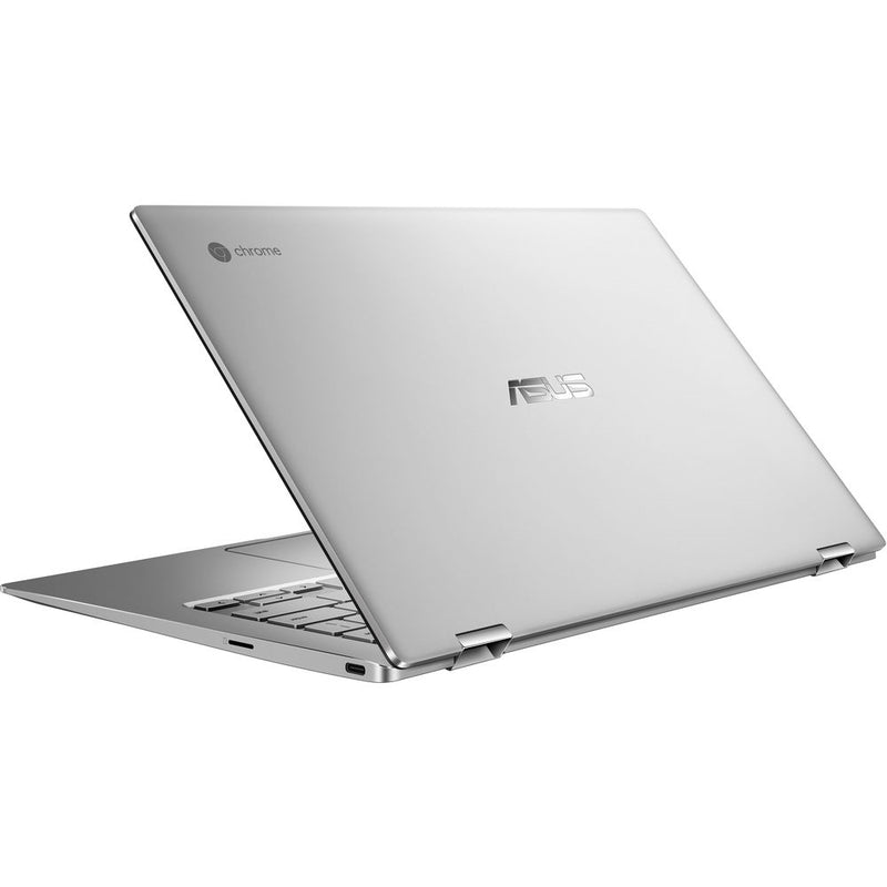 Asus Chromebook Flip C434TA-DS384T 14" Touch 8GB 64GB eMMC Core™ m3-8100Y 1.10GHz ChromeOS, Silver (Certified Refurbished)