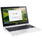 Acer Chromebook 11 R11 NX.G54AA.001 11.6" Touch 2GB 32GB eMMC Celeron® N3150 1.6GHz ChromeOS, White (Refurbished)