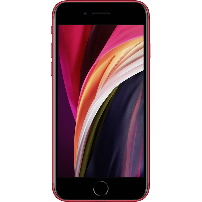 Apple iPhone SE (2nd Gen) 256GB 4.7" 4G LTE GSM Unlocked, Red (Refurbished)