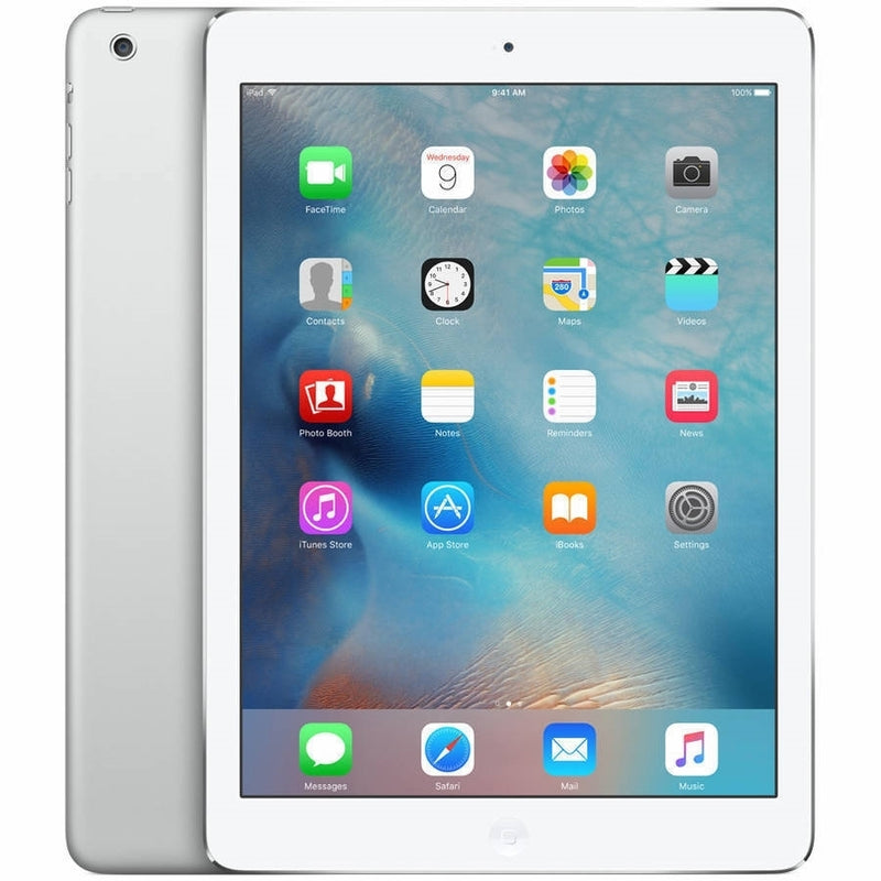 Apple iPad Air MD788LL/A (2013) 9.7" Tablet 16GB WiFi, Silver (Certified Refurbished)