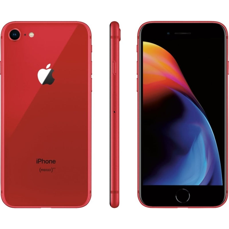 Apple iPhone 8 64GB 4.7" 4G GSM Unlocked, Red (Refurbished)