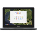 Dell Chromebook 11 3189 11.6" Touch 4GB 64GB eMMC Celeron® N3060 1.6GHz ChromeOS, Gray (Refurbished)