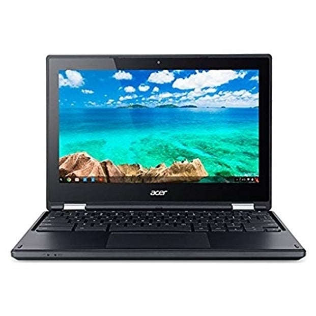 Acer Chromebook 11 R11 C738T-C44Z 11.6" Touch 4GB 32GB eMMC Celeron® N3150 1.6GHz ChromeOS, Black (Refurbished)