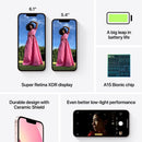 Apple iPhone 13 Mini 256GB 5.4" 5G Verizon Only, Pink (Certified Refurbished)