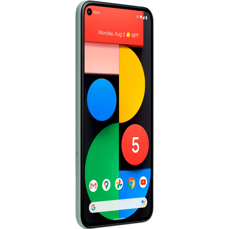 Google Pixel Pixel 5 128GB 6.0" 5G Verizon Unlocked, Sorta Sage (Certified Refurbished)