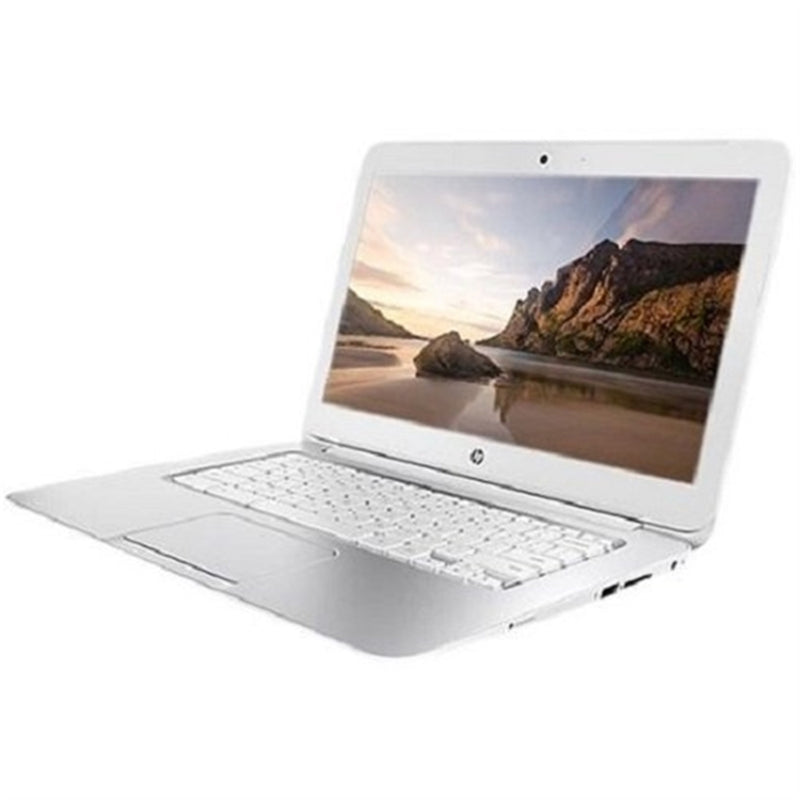 HP Chromebook 14 G1 14" 4GB 16GB eMMC Celeron® 2955U 1.4GHz ChromeOS, White (Certified Refurbished)