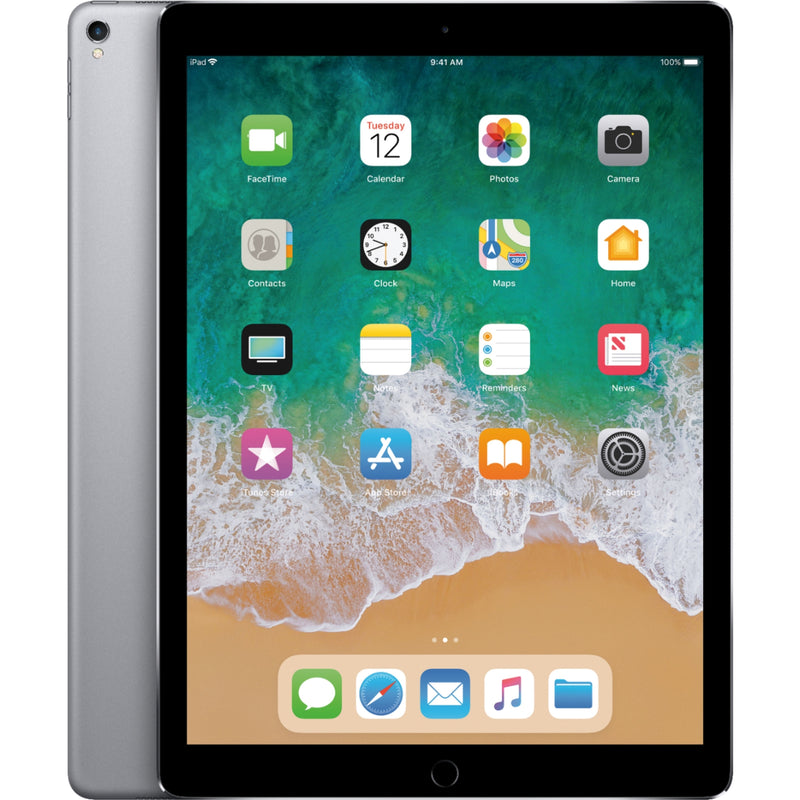 Apple iPad Pro MQDA2LL/A 12.9" Tablet 64GB WiFi + 4G LTE Fully , Space Gray (Refurbished)