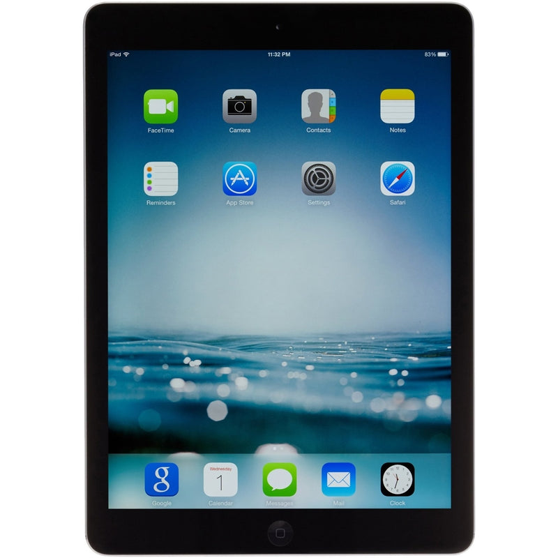 Apple iPad Air ME993LL/A 9.7" Tablet 16GB WiFi + 4G LTE, Space Gray (Certified Refurbished)
