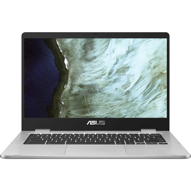 Asus Chromebook C423NA-DH02 14" 4GB 32GB eMMC Celeron® N3550 1.1GHz ChromeOS, Silver (Certified Refurbished)