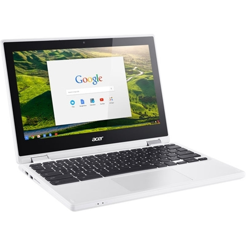 Acer Chromebook 11 R11 NX.G54AA.001 11.6" Touch 2GB 32GB eMMC Celeron® N3150 1.6GHz ChromeOS, White (Certified Refurbished)