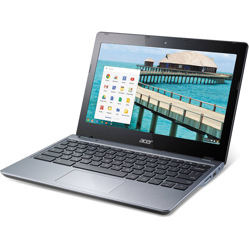 Acer Chromebook 11 C720 11.6" 4GB 16GB eMMC Celeron® 2955U 1.4GHz ChromeOS, Black (Certified Refurbished)