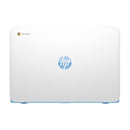 HP Chromebook 14-ak060nr 14" 4GB 16GB eMMC Celeron® N2940 1.8GHz ChromeOS, Snow White/Pastel Blue (Refurbished)