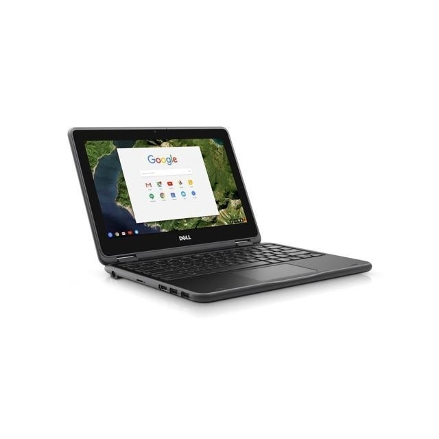 Dell Chromebook 11 3189 11.6" 4GB 16GB SSD Celeron® N3060 1.6GHz ChromeOS, Black (Certified Refurbished)