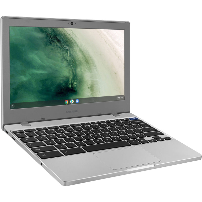 Samsung Chromebook 4 11.6" 4GB 32GB eMMC Celeron® N4000 1.1GHz ChromeOS, Platinum Titan (Certified Refurbished)