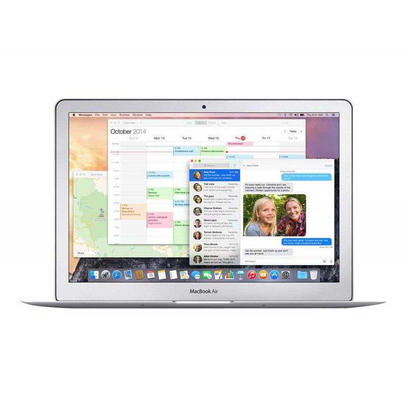 Apple MacBook Air MJVG2LL/A 13.3" 4GB 256GB SSD Core™ i5-5250U 1.6GHz Mac OSX, Silver (Certified Refurbished)
