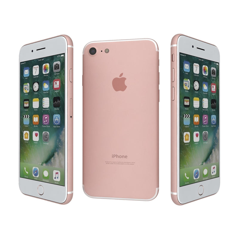 Apple iPhone 7 128GB 4.7" 4G LTE Verizon Unlocked, Rose Gold (Refurbished)