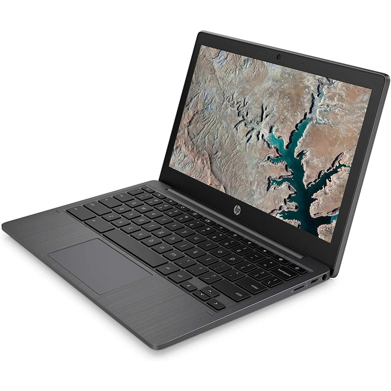 HP Chromebook 11A-NA0010NR 11.6" 4GB 32GB eMMC Mediatek MT8183 2.0GHz ChromeOS, Ash Gray (Certified Refurbished)