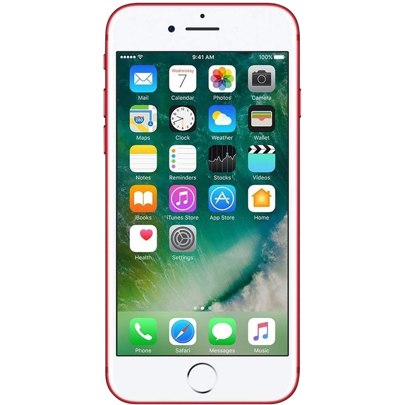 Apple iPhone 7 128GB 4.7" 4G LTE Verizon Unlocked, Red (Certified Refurbished)