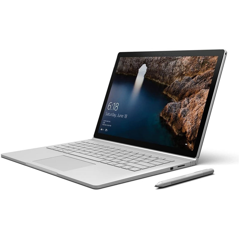Microsoft Surface Book 13.5" Tablet 128GB Core™ i5-6300U 2.4GHz, Silver (Refurbished)