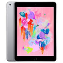 Apple iPad 6 MR7C2LL/A 9.7" Tablet 128GB WiFi + 4G LTE GSM Unlocked, Space Gray (Refurbished)
