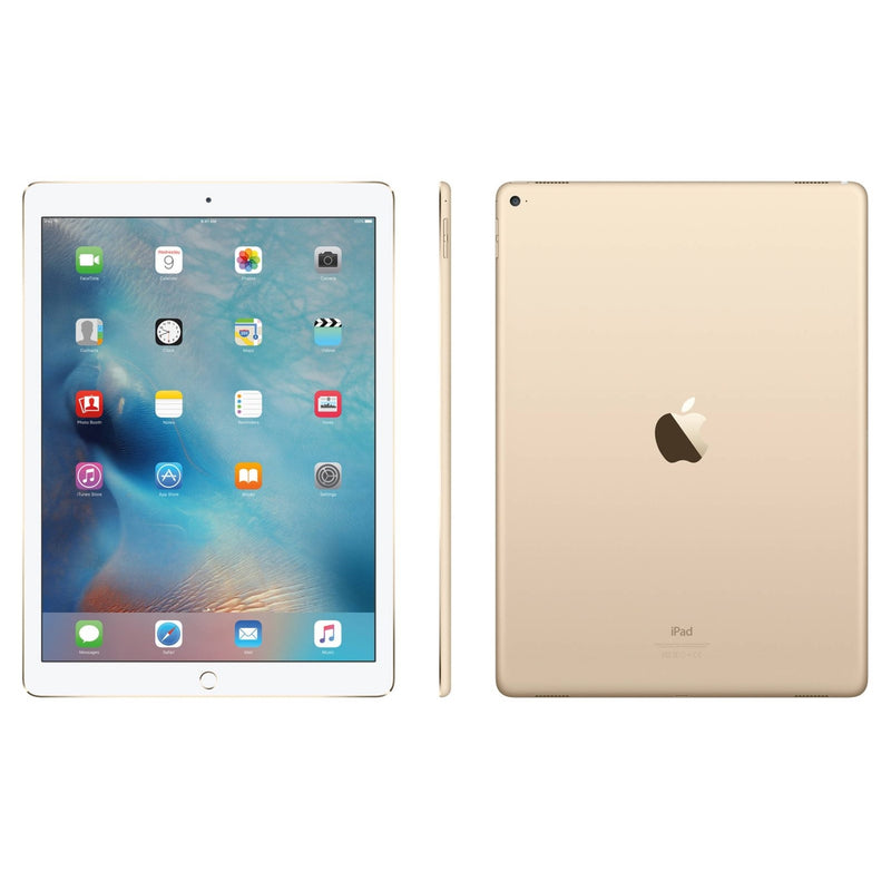 Apple iPad Pro ML3Z2LL/A 12.9" Tablet 256GB WiFi US Cellular Unlocked, Gold (Refurbished)