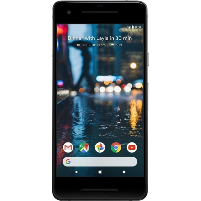 Google Pixel 2 64GB 5.0" 4G LTE Verizon Unlocked, Just Black (Certified Refurbished)