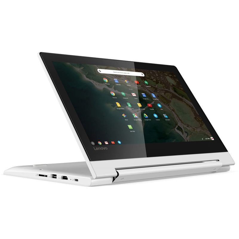 Lenovo Chromebook C330 11.6" Touch 4GB 64GB eMMC MediaTek® MT8173c 1.3GHz ChromeOS, Blizzard White (Certified Refurbished)