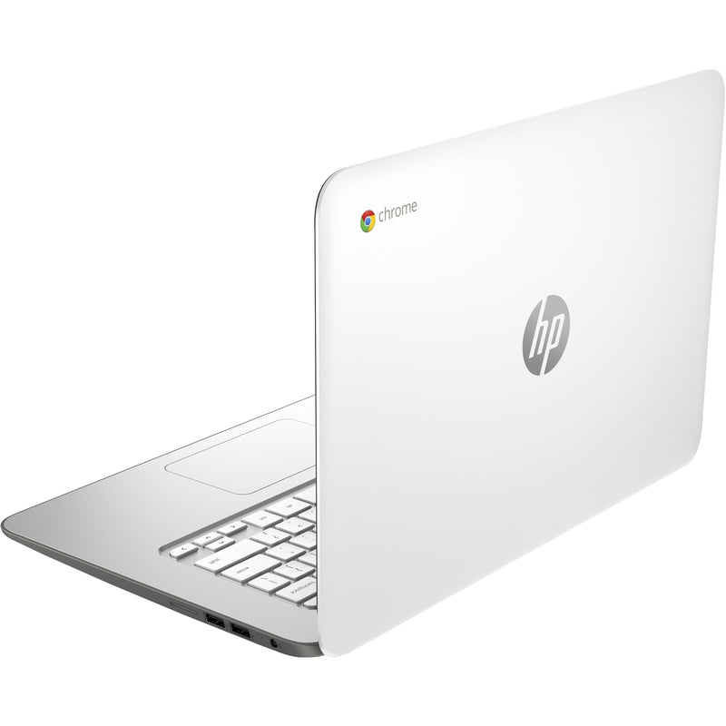HP Chromebook 14 G3 14" 2GB 16GB eMMC NVIDIA Tegra K1 CD570M-A1 2.1GHz ChromeOS, White (Refurbished)