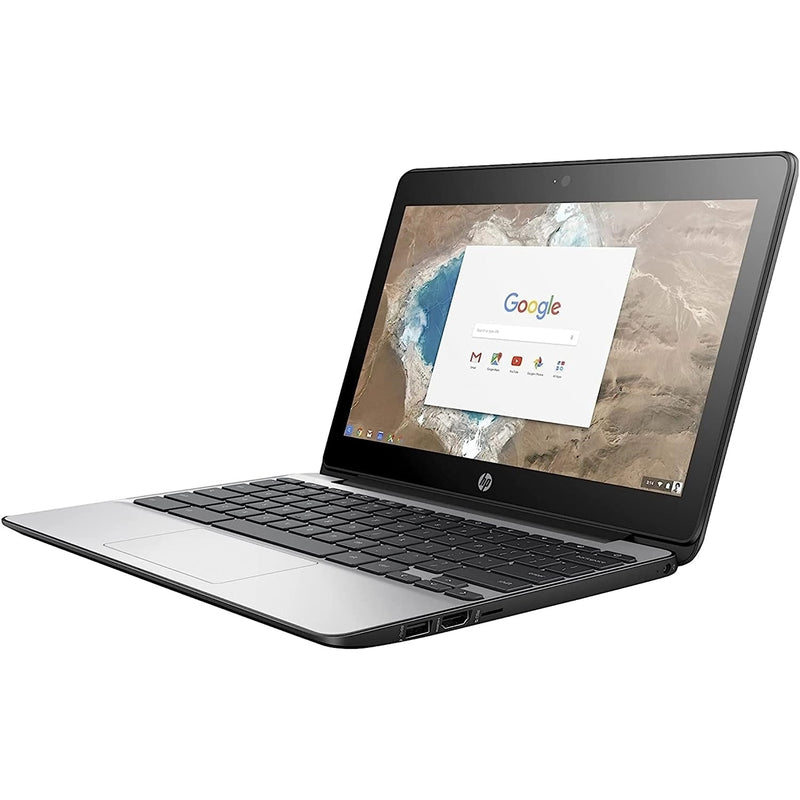 HP Chromebook 11 G5 EE 11.6" 4GB 16GB eMMC Celeron® N3060 1.6GHz ChromeOS, Black (Certified Refurbished)