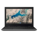 Lenovo Chromebook 100e 11.6" 4GB 32GB eMMC MediaTek® MT8173c 2.1GHz ChromeOS, Black (Refurbished)