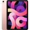 Apple iPad Air 4 MYJ02LL/A 10.9" Tablet 64GB WiFi + 4G LTE GSM Unlocked, Rose Gold (Refurbished)