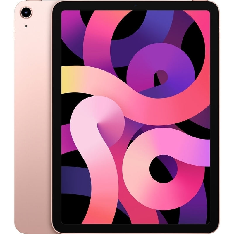 Apple iPad Air 4 MYJ02LL/A 10.9" Tablet 64GB WiFi + 4G LTE GSM Unlocked, Rose Gold (Refurbished)