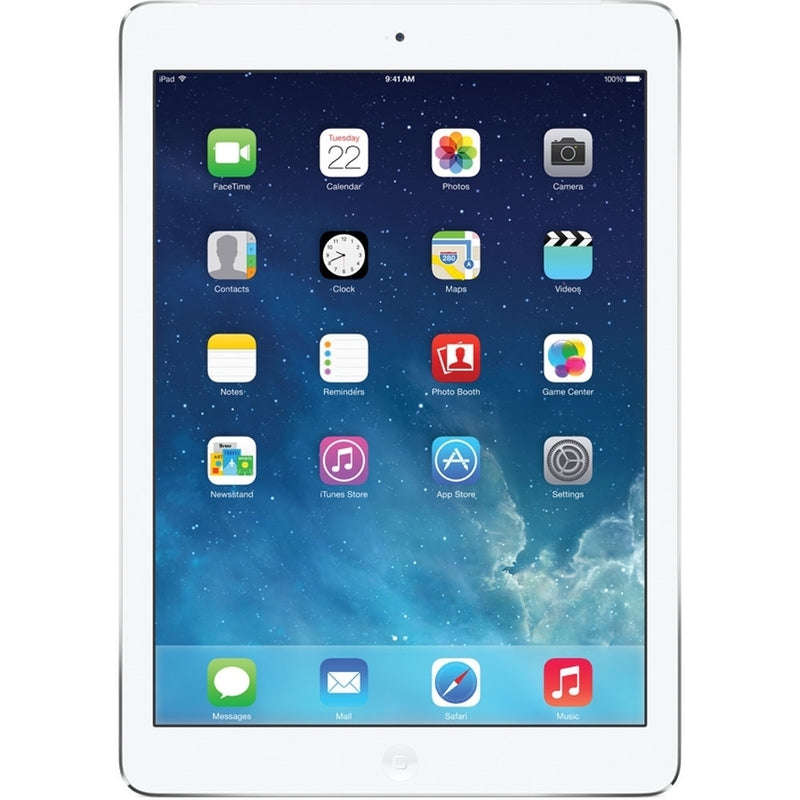 Apple iPad Air 9.7" Tablet 16GB WiFi + 4G LTE Verizon, Silver (Certified Refurbished)