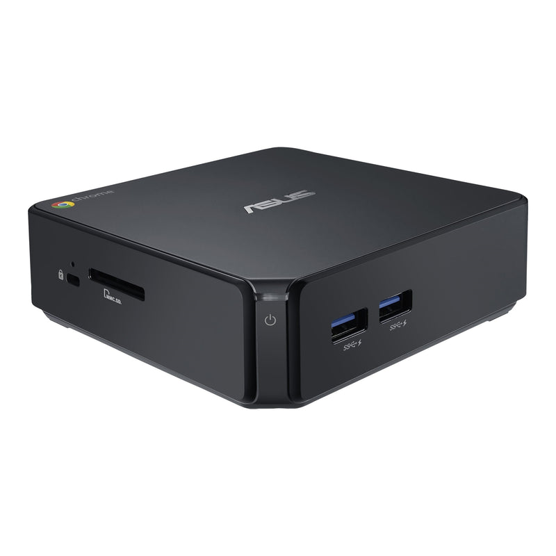 Asus Chromebox CN60 Mini PC 2GB 16GB eMMC Core™ i3-4010U 1.7GHz ChromeOS, Black (Certified Refurbished)