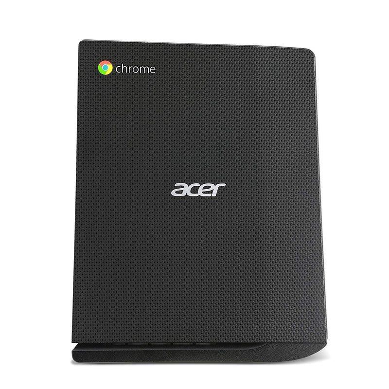 Acer Chromebox CX12-4GKM MicroTower 4GB 16GB SSD Celeron® 3205U 1.5GHz ChromeOS, Black (Certified Refurbished)