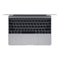 Apple MacBook 12 MF855LL/A 12" 8GB 256GB SSD Core™ m-5Y31 1.1GHz macOS, Space Gray (Refurbished)