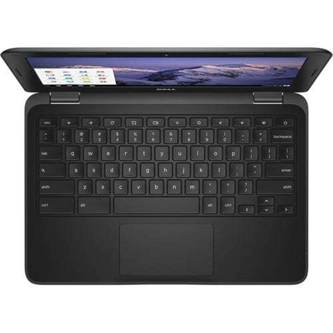 Dell Chromebook 11 3100 11.6" 4GB 16GB eMMC Celeron® N4000 1.1GHz ChromeOS, Black (Certified Refurbished)