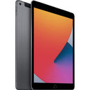 Apple iPad 8th Gen 10.2" Tablet 128GB WiFi Unlocked, Space Gray (Certified Refurbished)