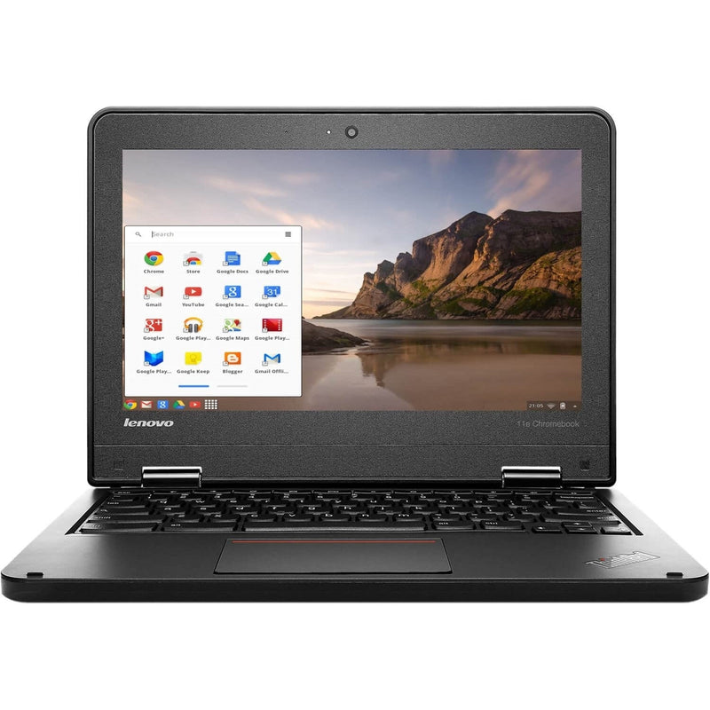 Lenovo Chromebook ThinkPad 11e 20DB0007US Intel Celeron N2930 2.16GHz 4GB 16GB SSD 11.6in Black (Refurbished)