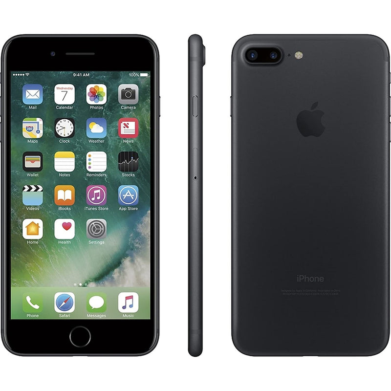 Apple iPhone 7 128GB 4.7" 4G LTE Verizon Unlocked, Jet Black (Certified Refurbished)
