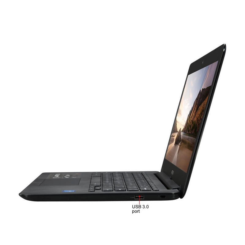 Asus Chromebook C300SA-DH02 13.3" 4GB 16GB eMMC Celeron® N3060 1.6GHz ChromeOS, Black (Certified Refurbished)