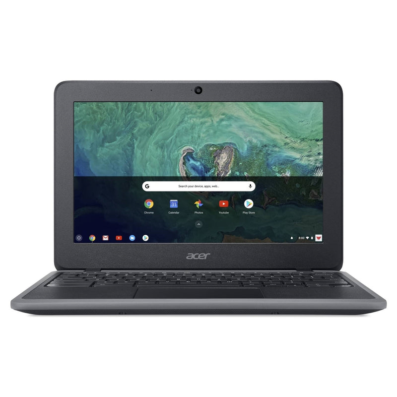 Acer Chromebook NX.GUKAA.001 11.6" 4GB 32GB SSD Celeron® N3350 1.1GHz ChromeOS, Black (Certified Refurbished)